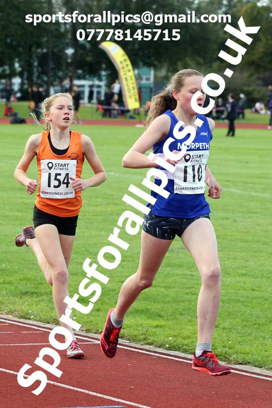 3000 metres, NECAA Open Meeting, Morpeth, Sunday, September 27th. David T. Hewitson/Sports for All Pics